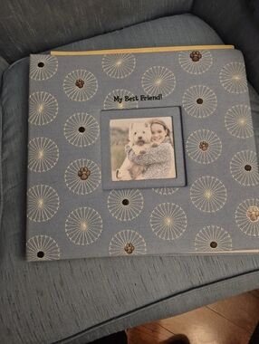 My Best Friend Blue Photo Album